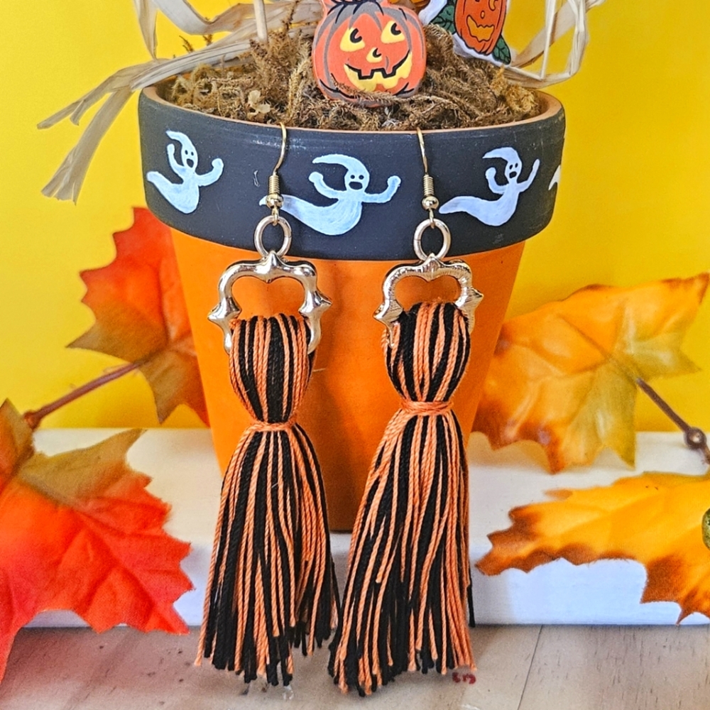 Fall Tassel Earrings